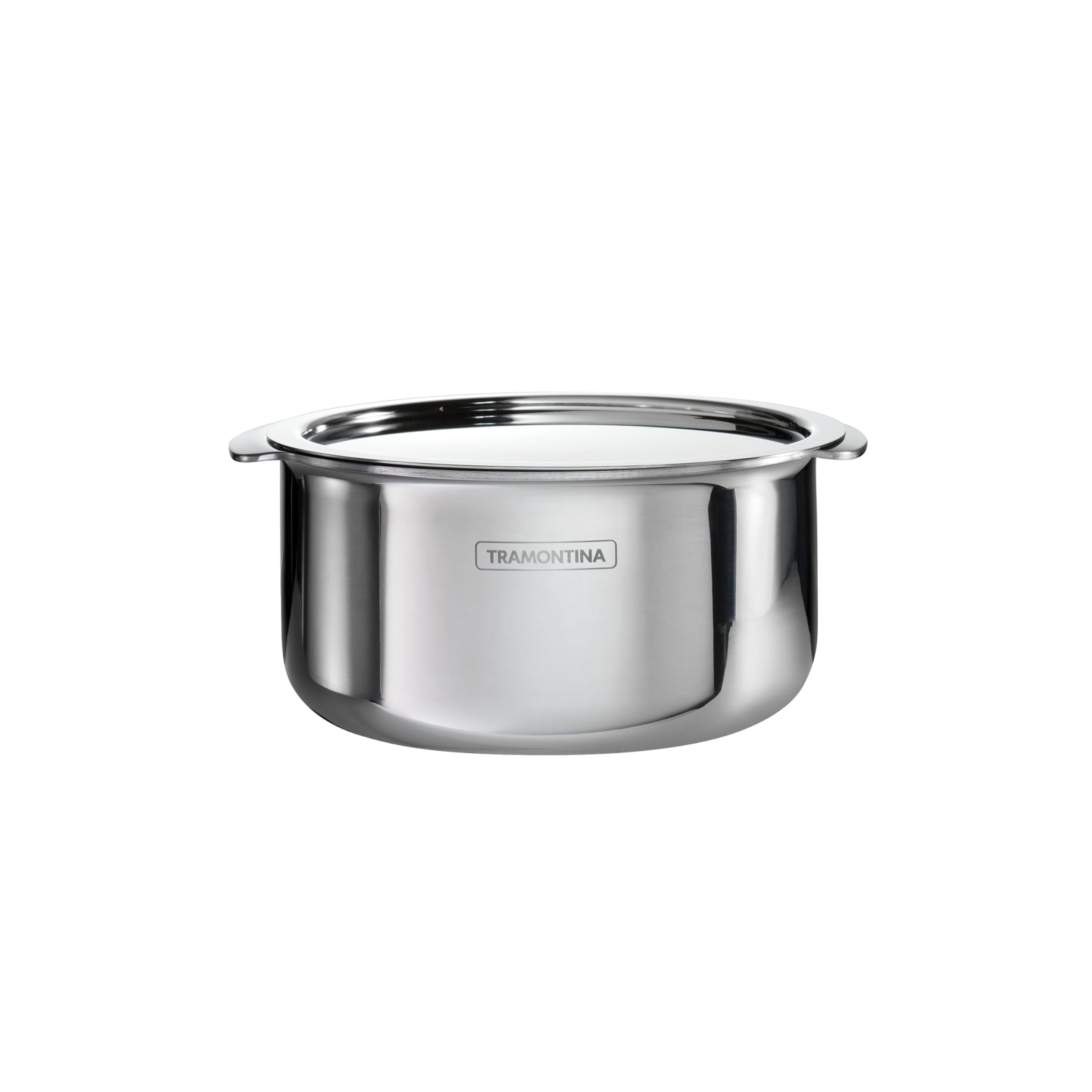 Tramontina Utsava 1.75-Quart Tri-Ply Clad Stainless Steel Tope