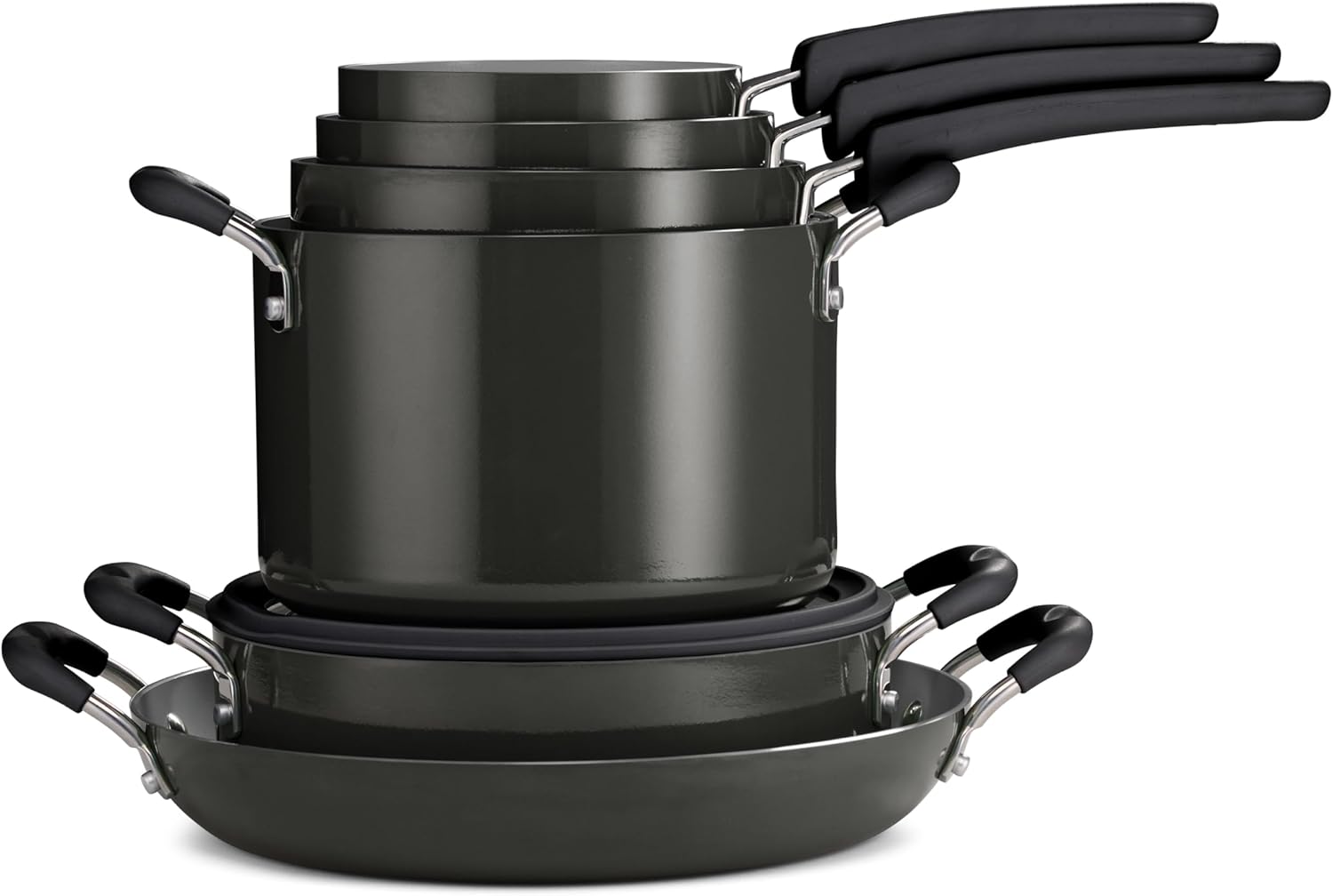 Tramontina Ceramic Nonstick 11-Piece Nesting Cookware Set