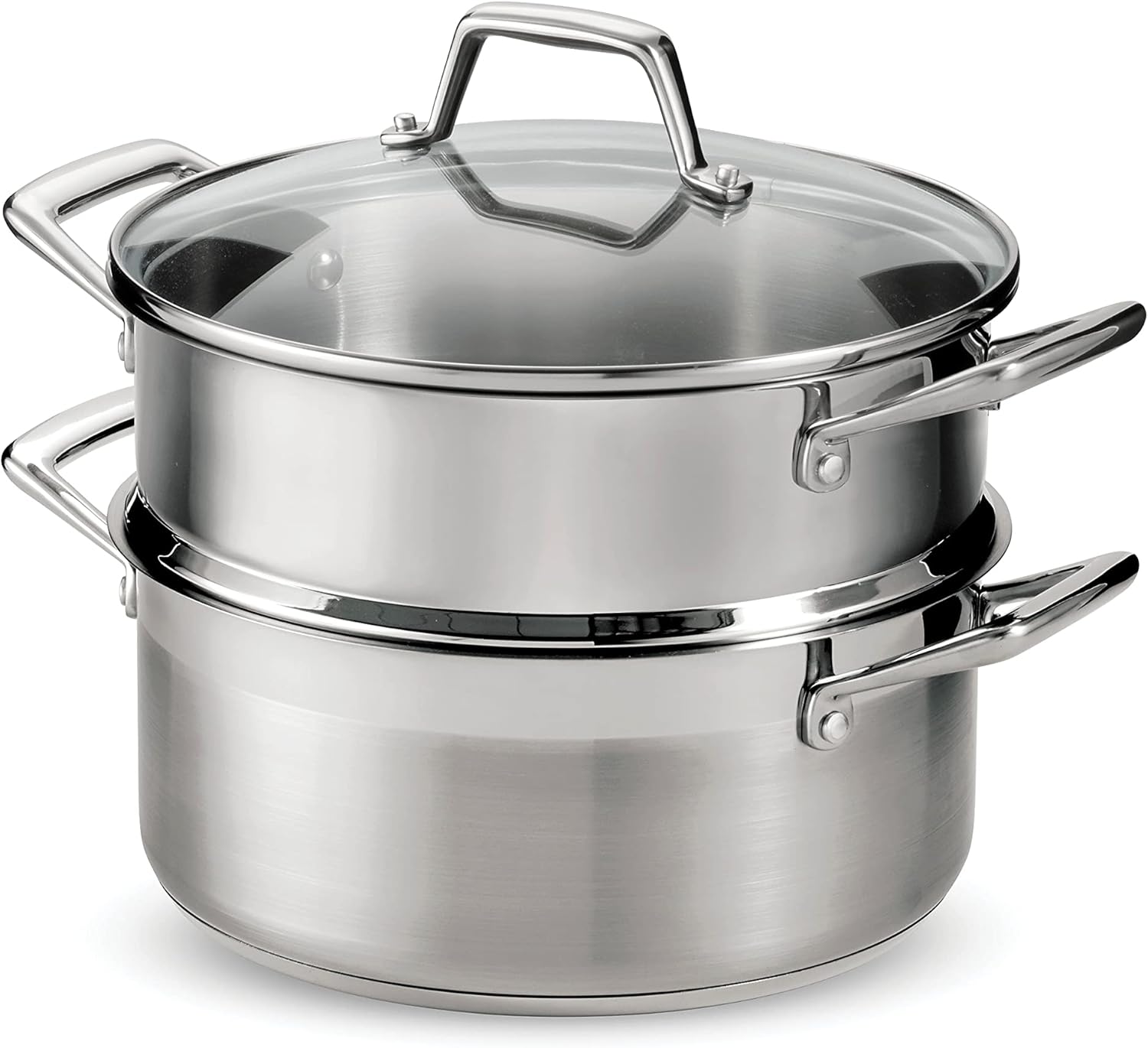 Tramontina Gourmet 5-Qt Tri-Ply Stainless Steel Steamer Set